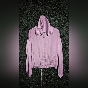 Lavender Hooded Jacket